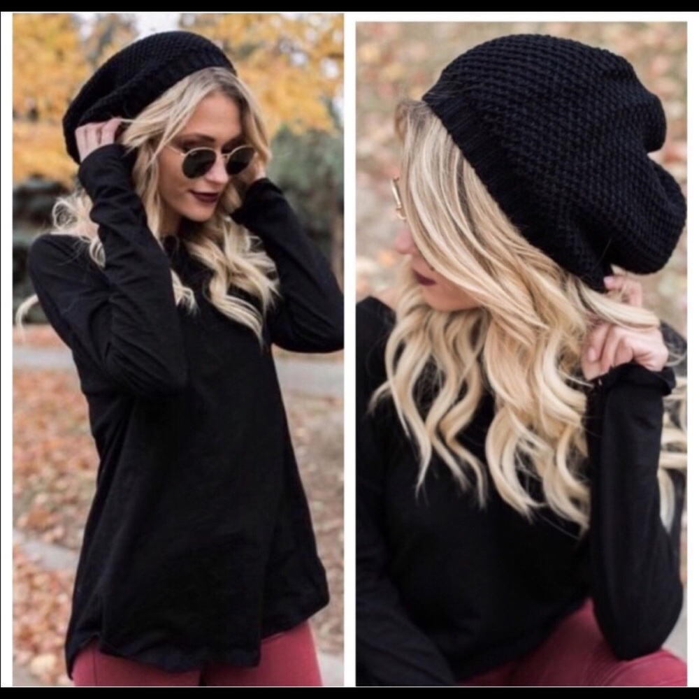 Black Beanie - Picture 4 of 11